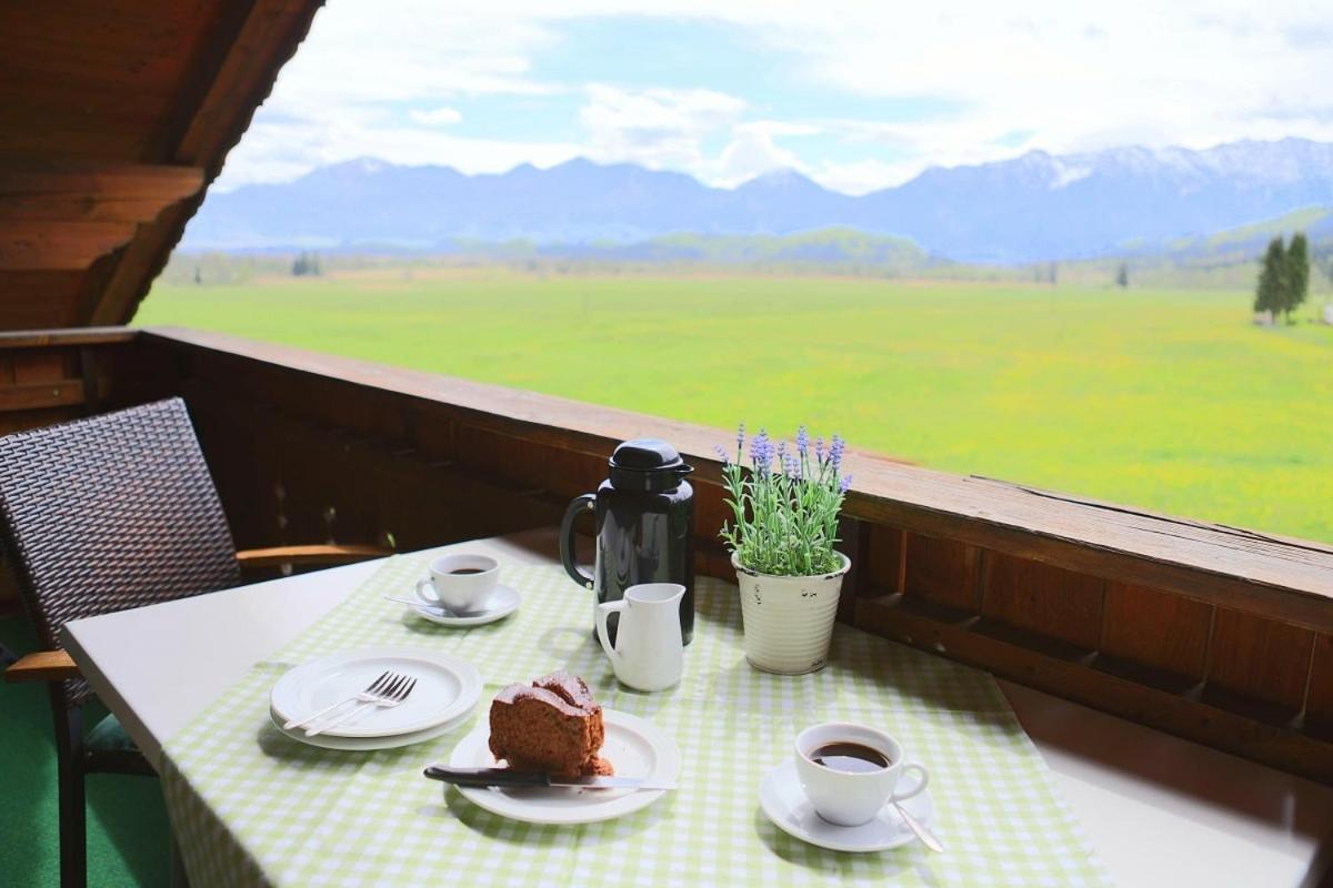 Gaestehaus Cafe Habersetzer Schwaigen エクステリア 写真